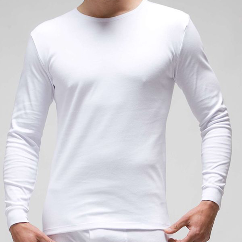 Camiseta interior hombre TERMAL manga corta cuello pico 100